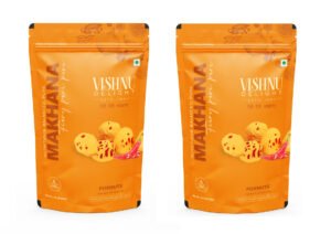 Roasted Fiery Peri-Peri Makhana 60g – Pack of 2