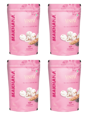 Roasted Makhana Himalayan Salt & Pepper 60g – Pack of 4